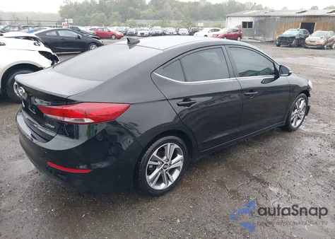 2018 Hyundai Elantra Limited z USA, uszkodzony, nr VIN KMHD84LF5JU449228